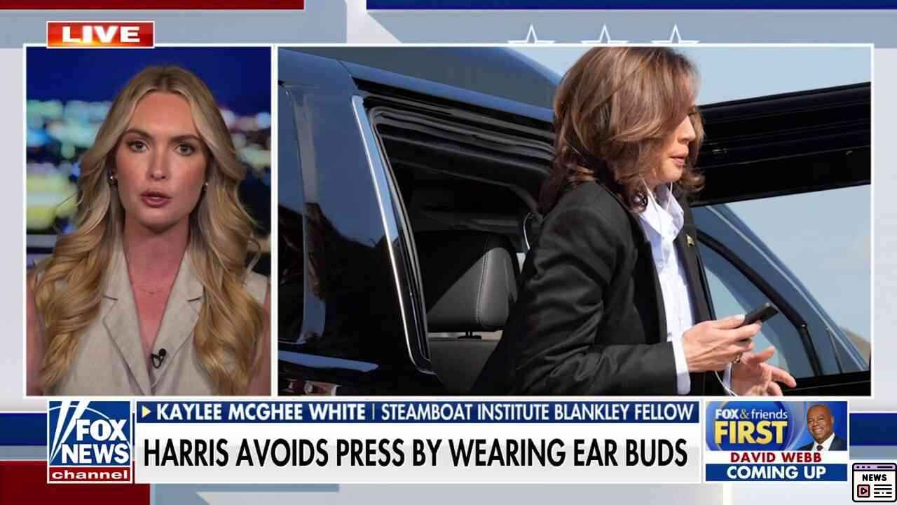 Kamala Harris Under Fire: Earbuds, Conspiracy Theories, and the Press