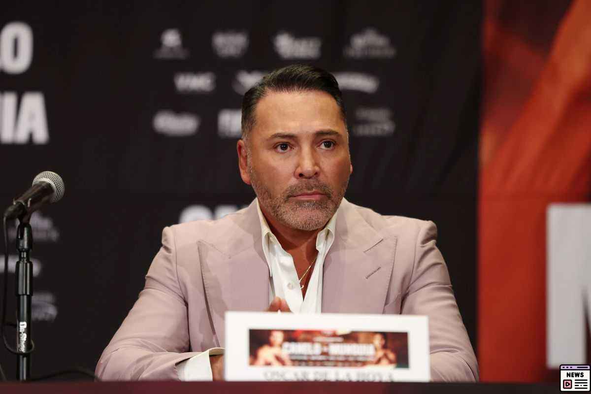 Edgar Berlanga and Oscar De La Hoya’s Heated Rivalry Unfolds