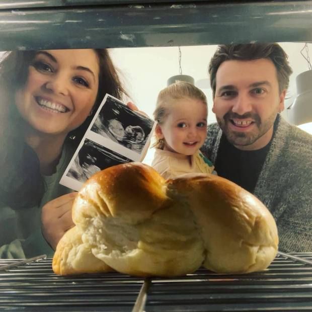Storm Huntley Joyfully Shares News of Second Baby in Sweet Family Photo
