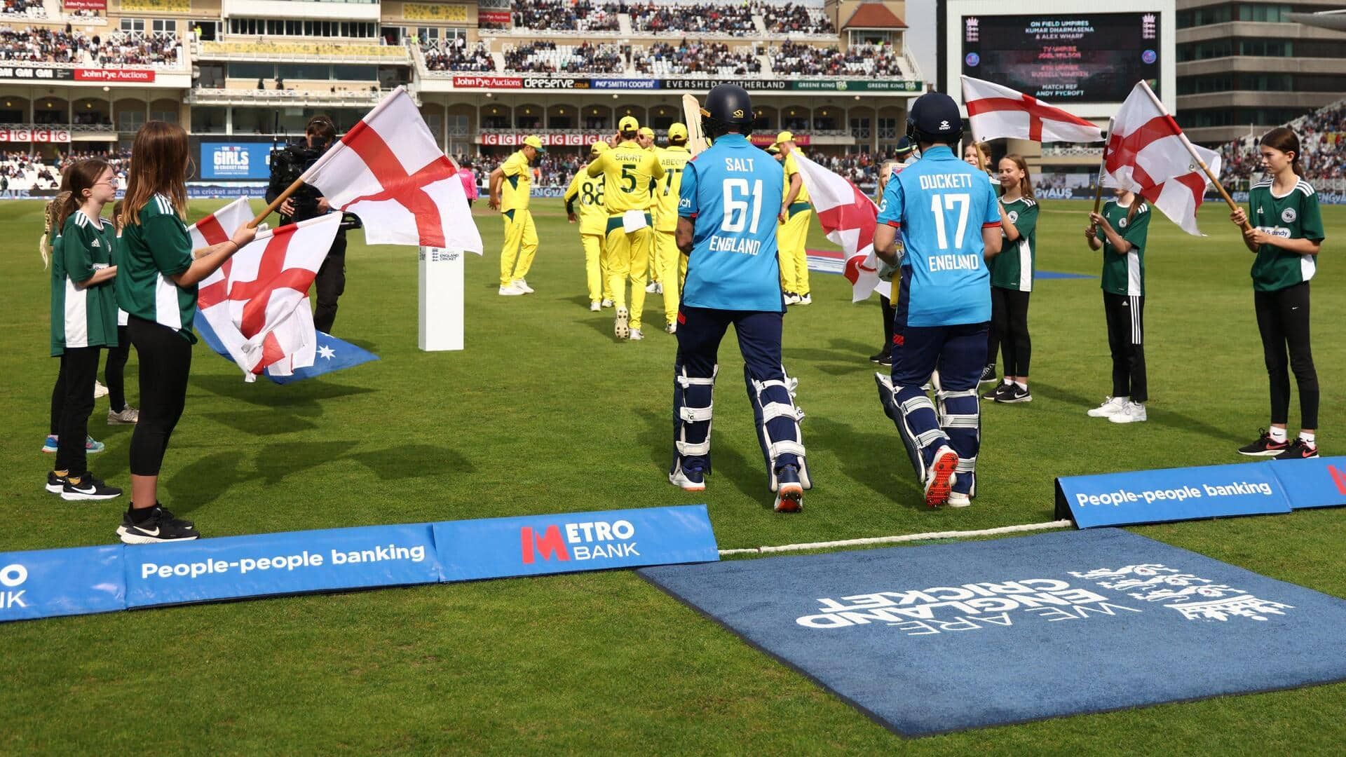 England vs Australia ODI Clash Features Duckett’s Heroics and Live Updates