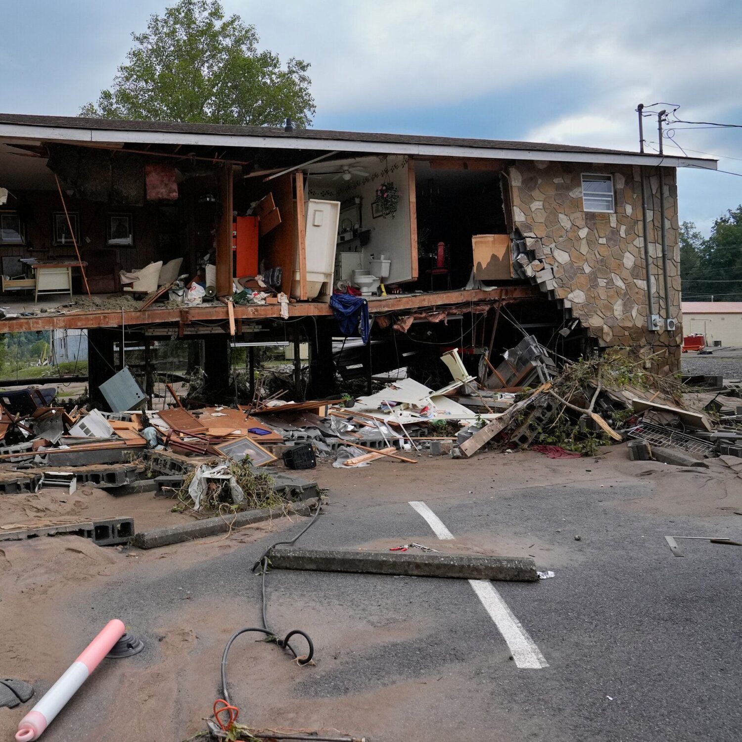 Hurricane Helene’s Fury: From Homes to Lakes and Lost Cars