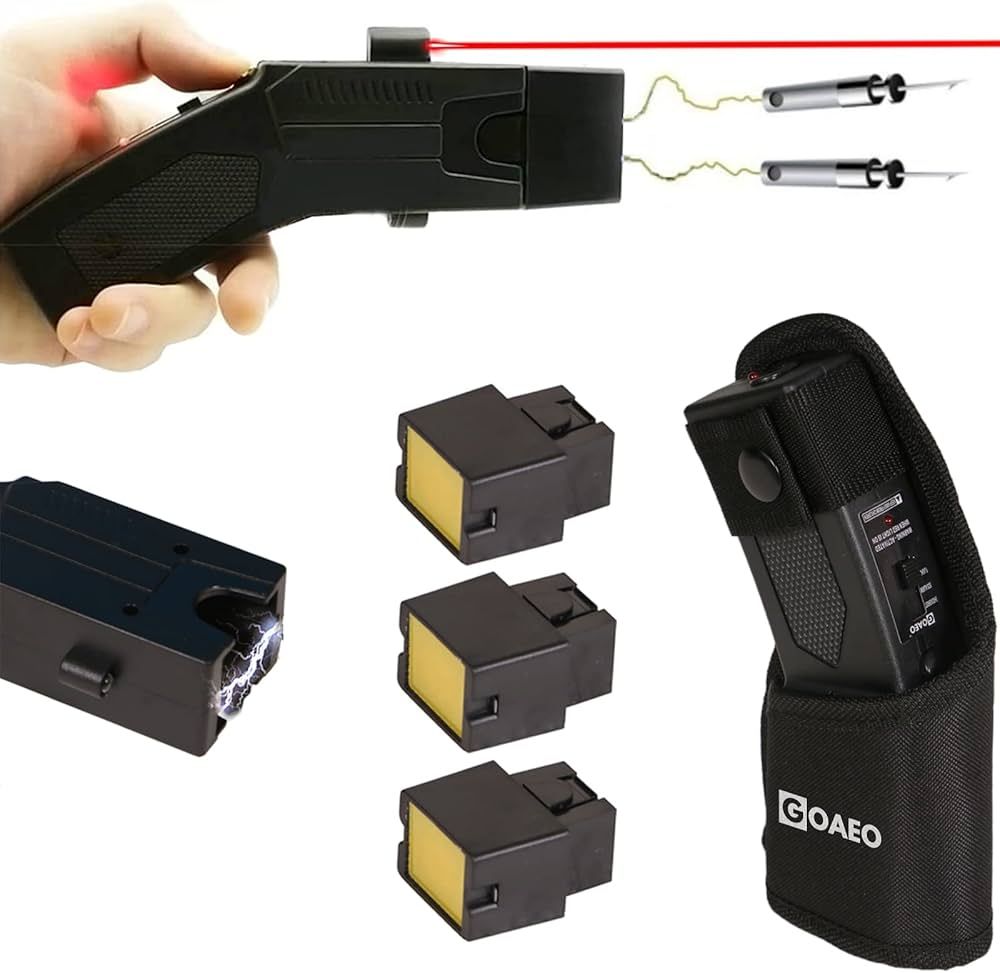 Taser Gun vs Taser The Shock Factor