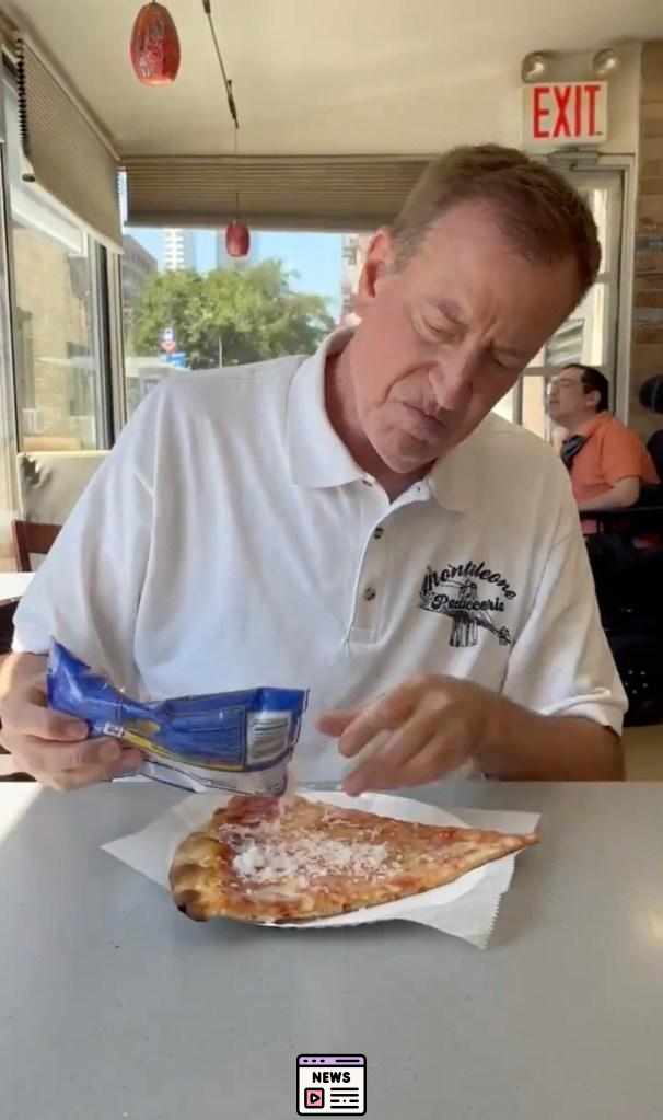 Bill de Blasio’s Coconut Pizza Stunt Sparks Social Media Outrage