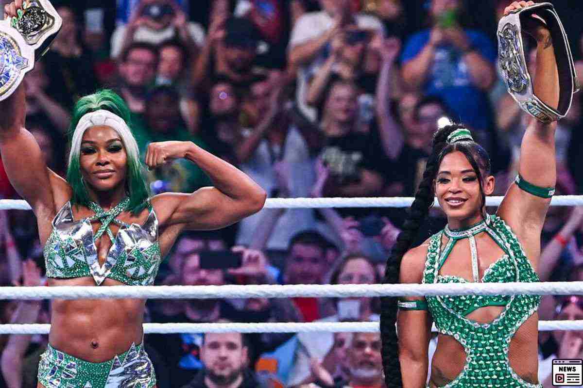 Jade Cargill and Bianca Belair Gear Up for WWE Showdown