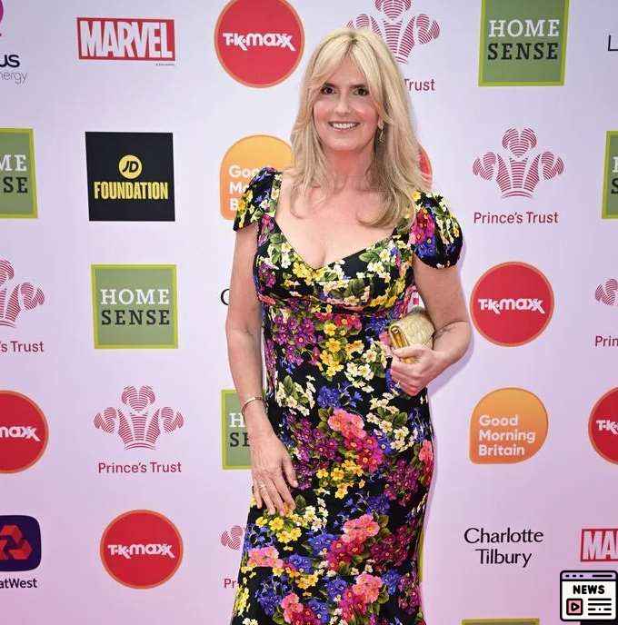 Penny Lancaster Stuns in Bodycon Dress