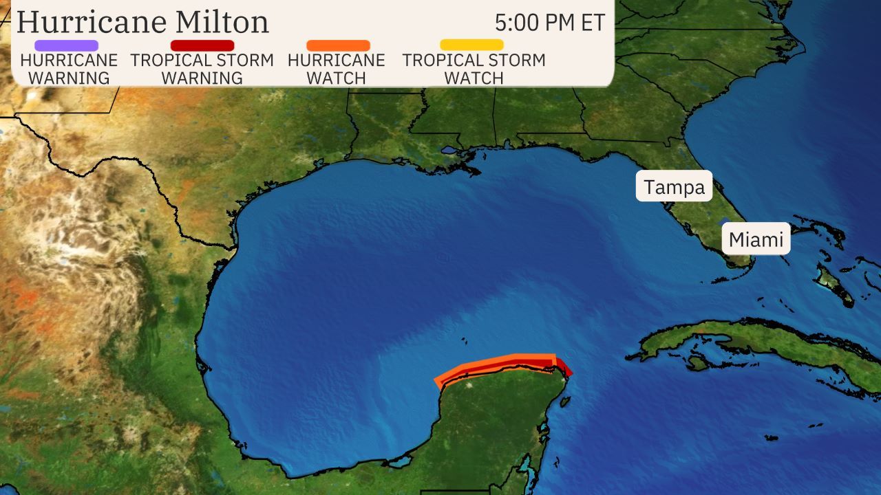Hurricane Milton Gears Up to Impact Florida After Helene