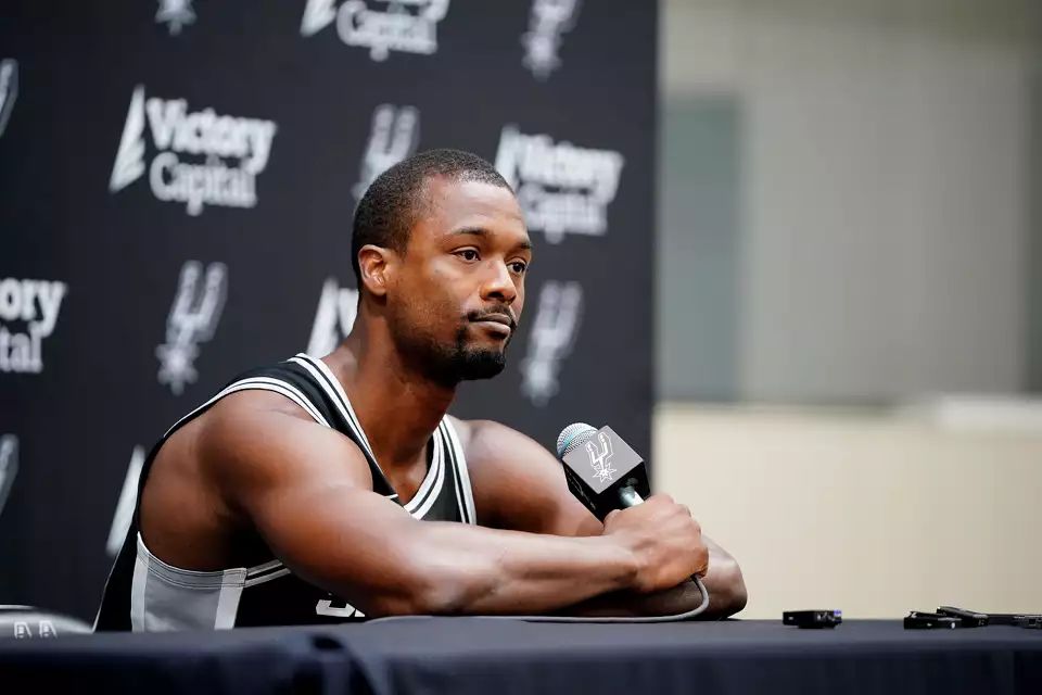 Harrison Barnes Inspires Young Spurs with Commitment at Media Day