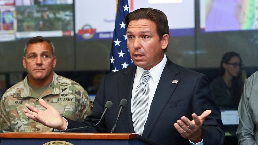 DeSantis Defies Harris Amid Hurricane Relief Calls